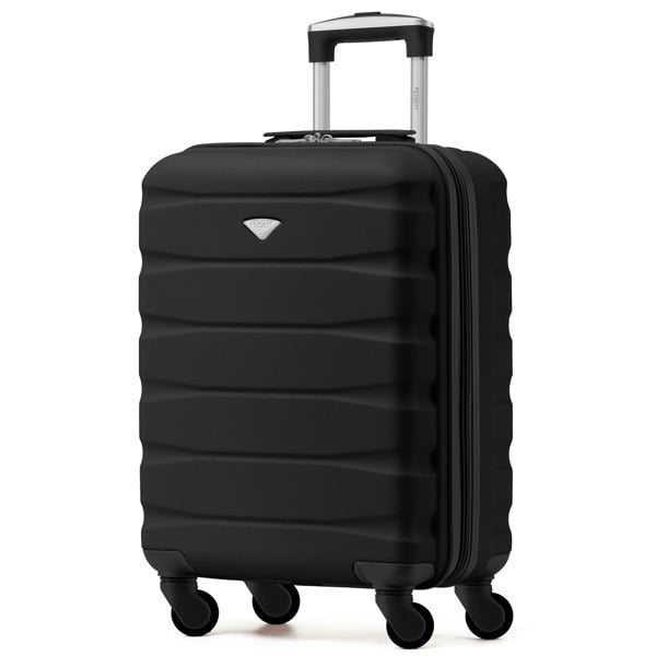 Flight Knight 55x40x23cm Lightweight 4 Wheel Cabin Carry On Suitcase