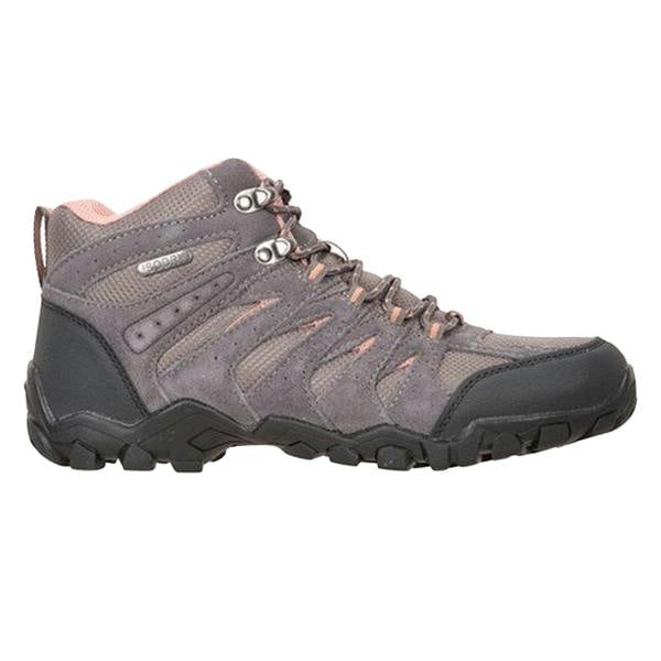 Mountain Warehouse Womens/Ladies Belfour Suede Walking Boots - Grey - 
