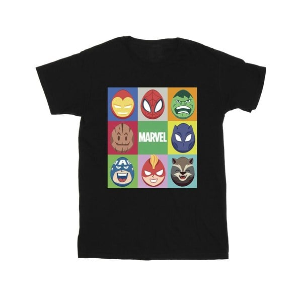 Marvel Mens Easter Eggs T-Shirt - Black