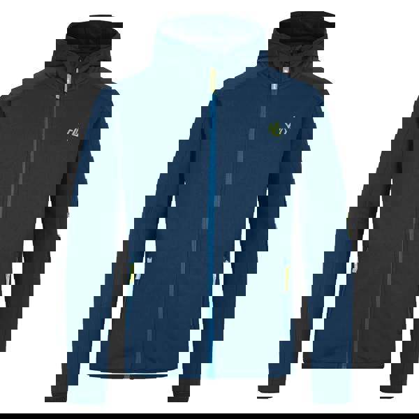 Dare 2B Childrens/Kids Explore Marl Fleece Jacket - Moonlight Denim/Daiquiri Green