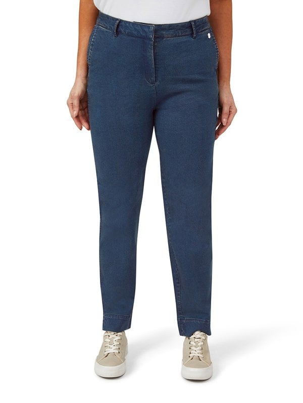 PennyPlain Cotton Rich Chino - Denim Wash