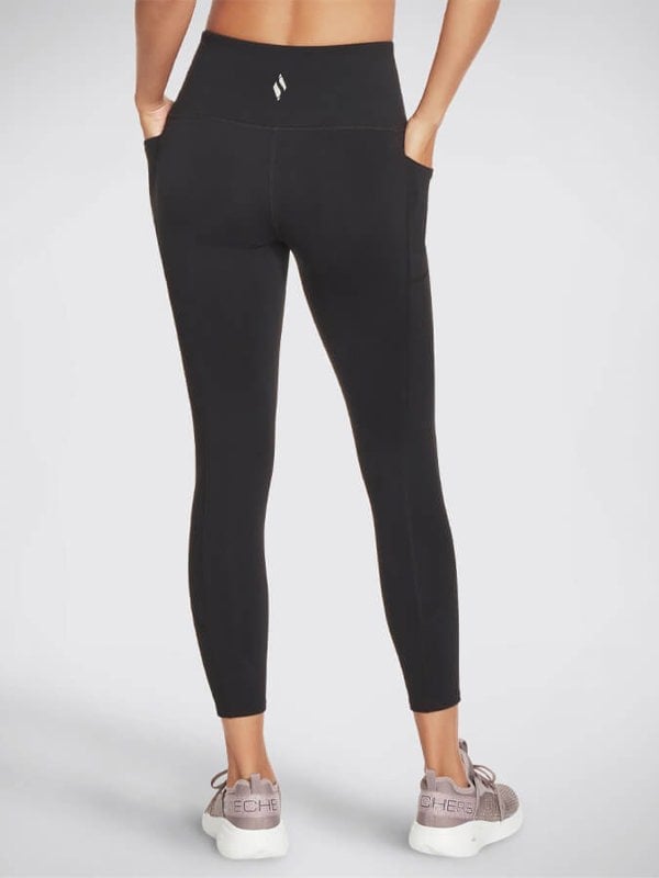 Skechers GOWALK High Waisted 7/8 Women's Leggings Black