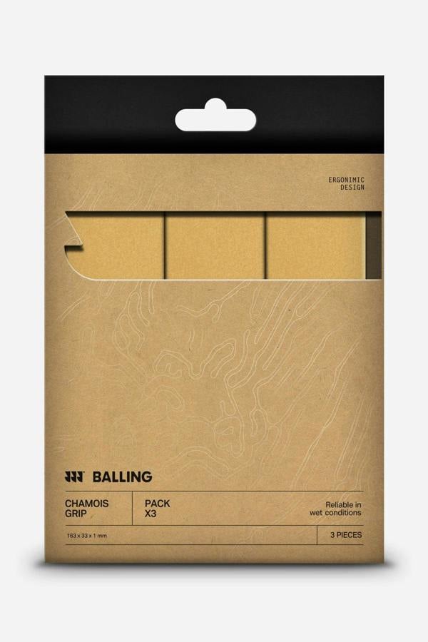 BALLING Chamois Grip Natural Pack x3