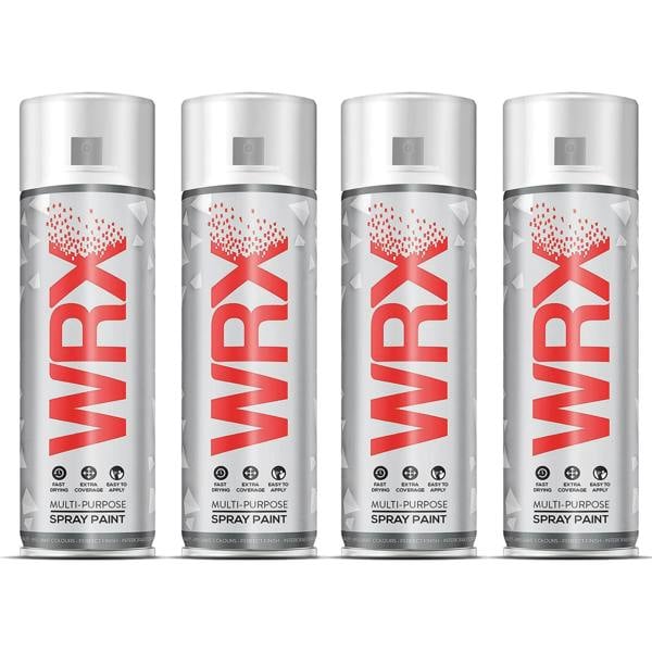 WRX 4X WRX Diamond Black Spray Paints 400ml