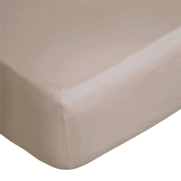 Belledorm 400 Thread Count Egyptian Cotton Extra Deep Fitted Sheet - Oyster