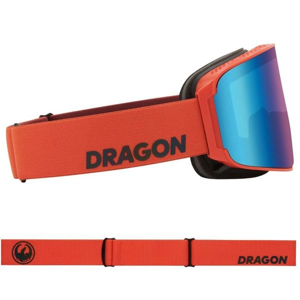 Dragon NFX MAG OTG - Flame with Lumalens Blue Ionized & Lumalens Light Rose Lens