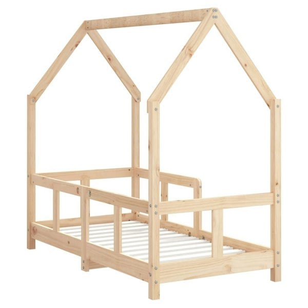 Berkfield Kids Bed Frame 70x140 cm Solid Wood Pine