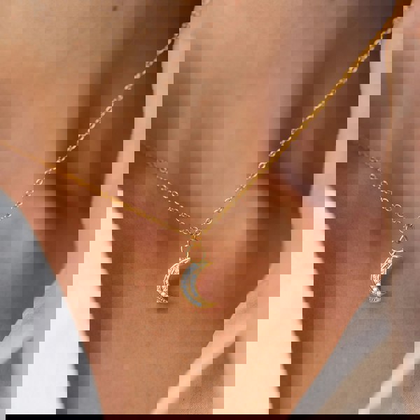 Celestial Moon Necklace