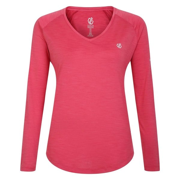 Dare 2B Womens Discern Long Sleeve T-Shirt - Sorbet Pink