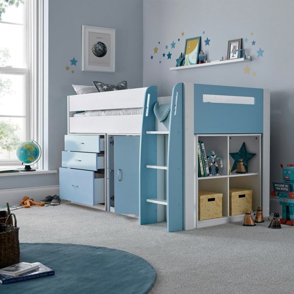 Bedmaster Lacy Mid Sleeper Storage Bed