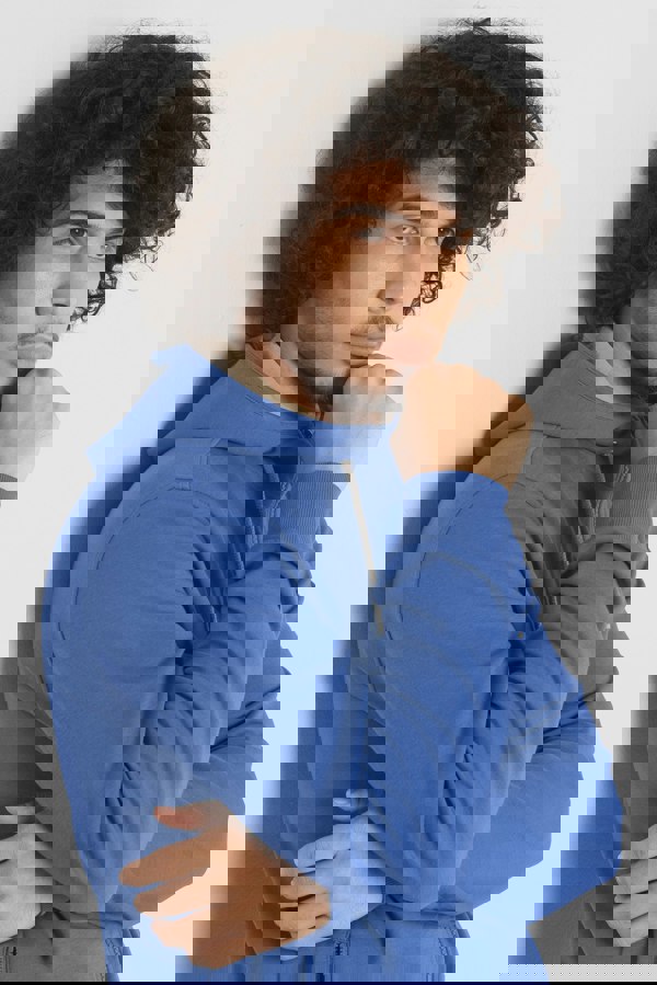 ENORSIA Heavy Jersey Zip Through Hoodie