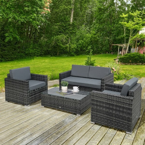 Rattan Sofa Set