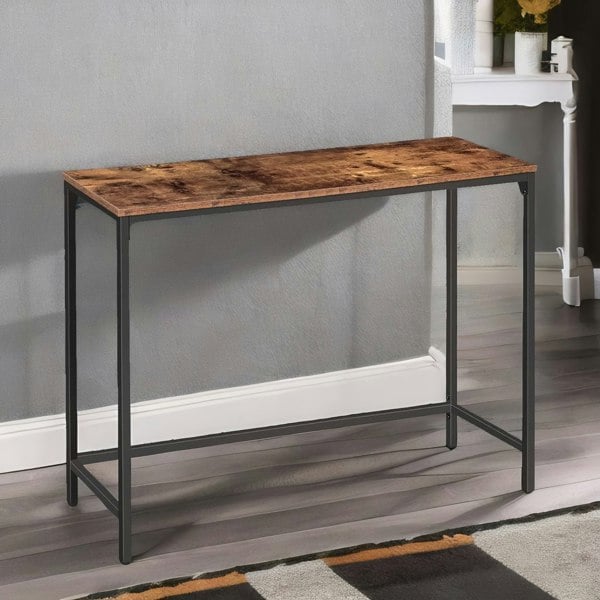 Rafaelo Mobilia Side Table with Adjustable Support Bar