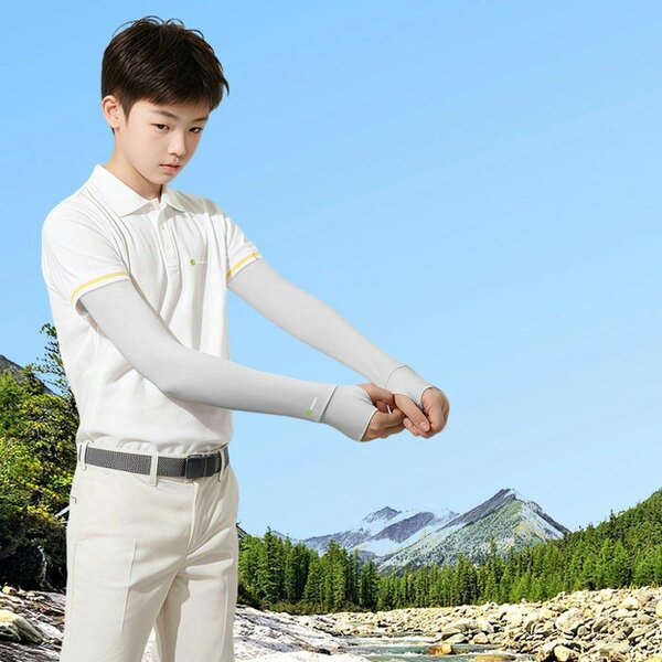 Anniou Kids UV Protection Cooling Arm Sleeves