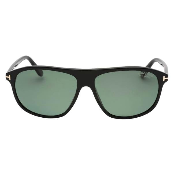 Tom Ford Prescott Shiny Black Polarised Sunglasses
