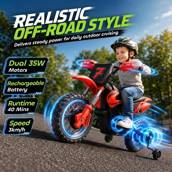 Electric Ride-on Motorcycle