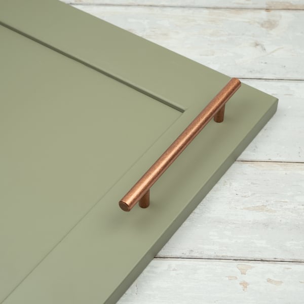 Handle & Home Antique Copper Bar Handle