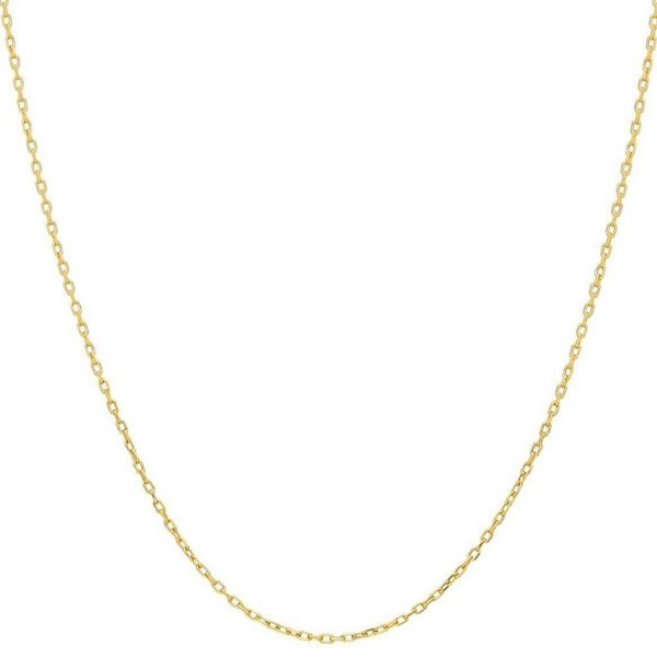 Spero Curb Basic Sterling Silver Chain Necklace