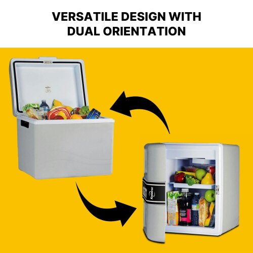 Koolatron 42L Electric Cool Box Warmer Mini Car Fridge Portable Iceless Cooler for Travel Camping