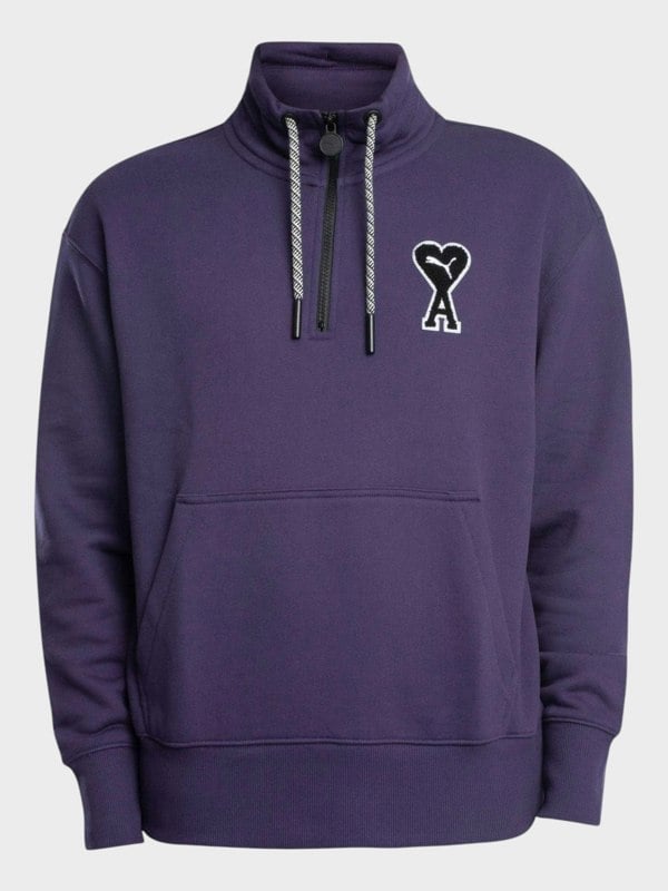 Puma x Ami Half Zip Sweatshirt - Supplied FashionPUMA