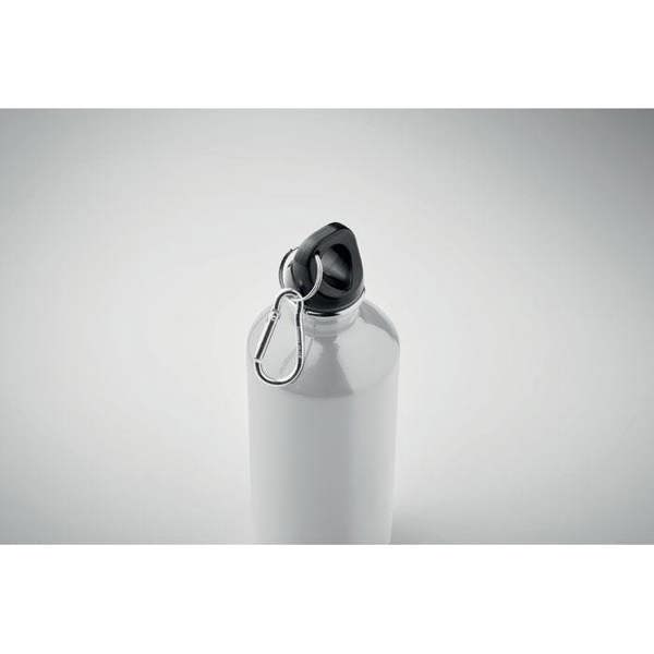 MidOcean Remid Moss Single Wall 500ml Water Bottle - White - 