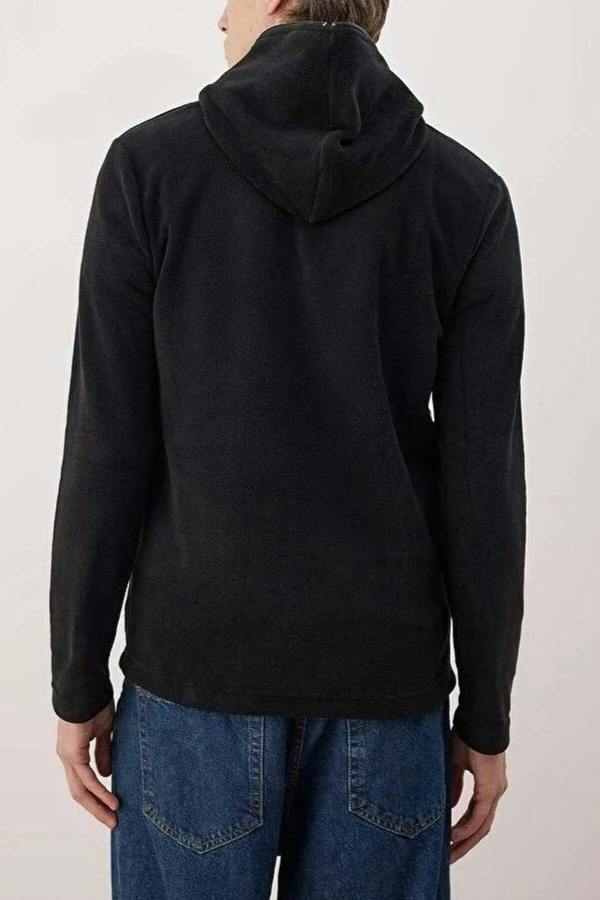 WOVCOR Slim Fit Fleece Zippered Hooded Men's Sweatshirt