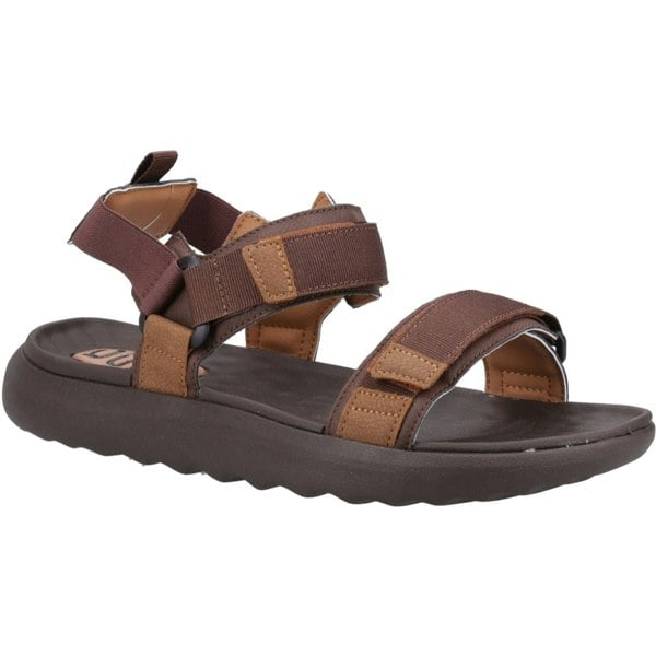 HEYDUDE Carson Sandal - Brown/Brown