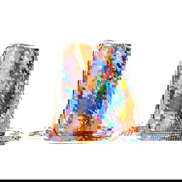 Embassy London Macaw - Summer Colours - Women's zip-up crossbody leather handbag