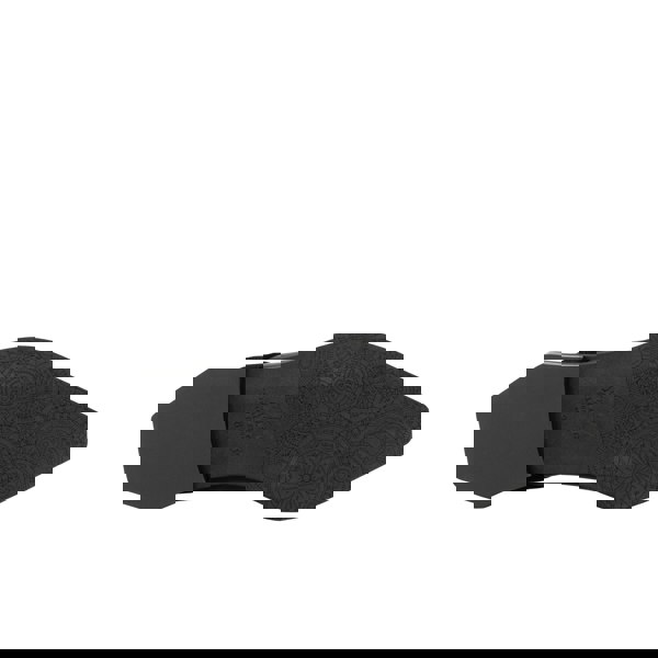 Embassy London Harlowe - Black - Women's cutout leather lace up shoe