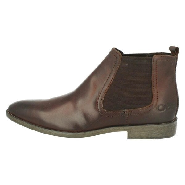 Base London Mens Base London Pull On Chelsea Boots Saffron