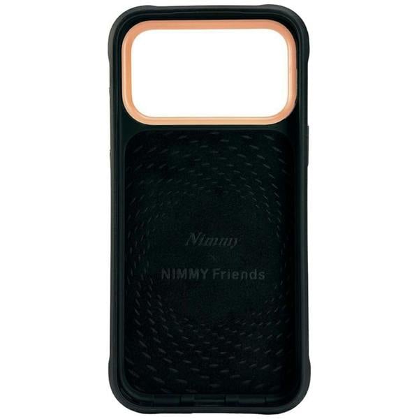 Nimmy Friends Nimmy Cool & Cute 2.0 Gorilla Case with MagSafe for iPhone 17 Pro 6.3" Black Orange - N-KMLL-IP17-PRO-016