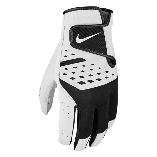 Nike Mens Tech Extreme VII Leather Left Hand Golf Glove - White - 