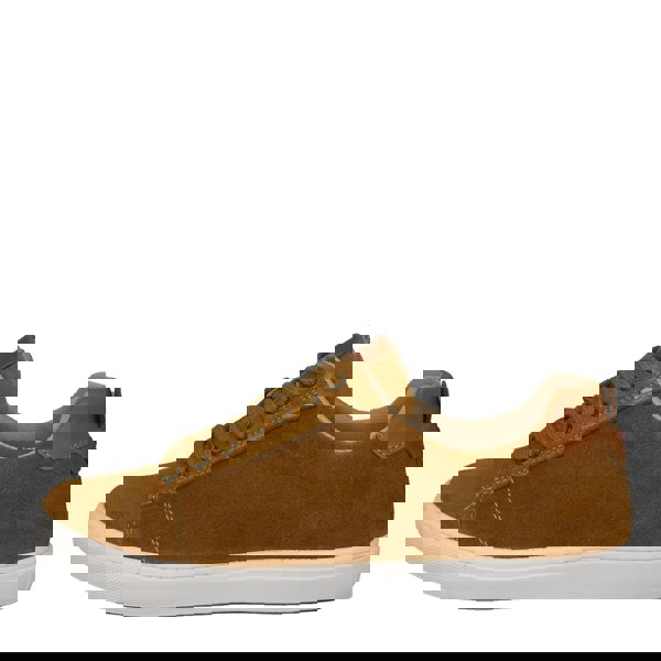 HX London Romford Suede Smart Casual Lace Up Trainers