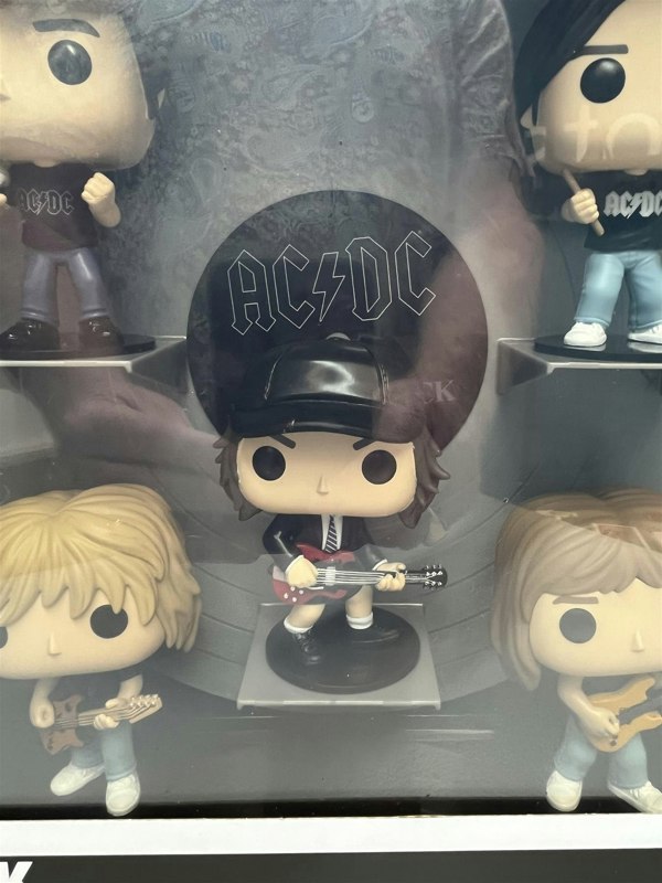 Funko AC/DC Back In Black 5 Vinyl Figure Set Funko Pop Albums 17 60989