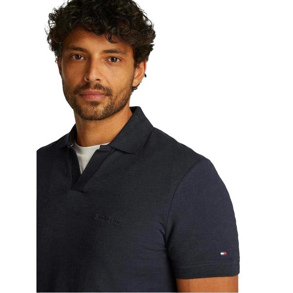 Tommy Hilfiger Mens Terry Regular Polo Shirt - Desert Sky - 