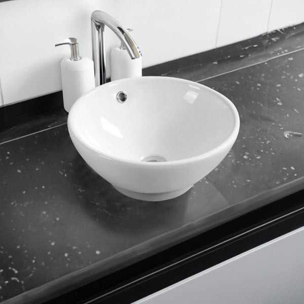 Limoge 7384 Ceramic Coned Countertop Basin
