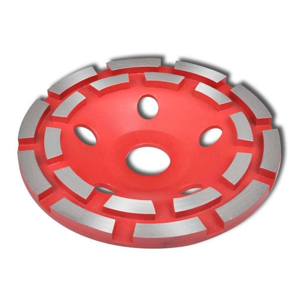 Berkfield Diamond Grinding Cup Wheel Double Row 125mm