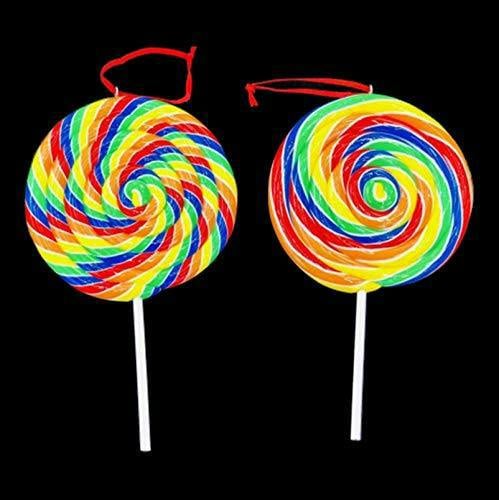 Lollipops Christmas Tree Hanging Decorations Set of 2 Ceramic Multicolour Baubles image 5