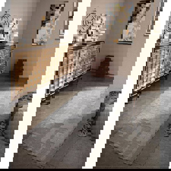 The Rugs Hand-Woven Abstract Design Wool Rug