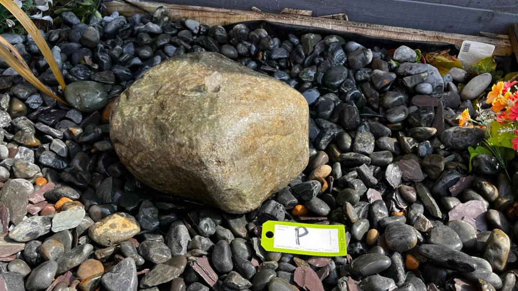 Drilled Natural Bouler P Water Feature