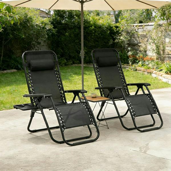 Leaper 2-Pack Zero Gravity Lounge Chairs