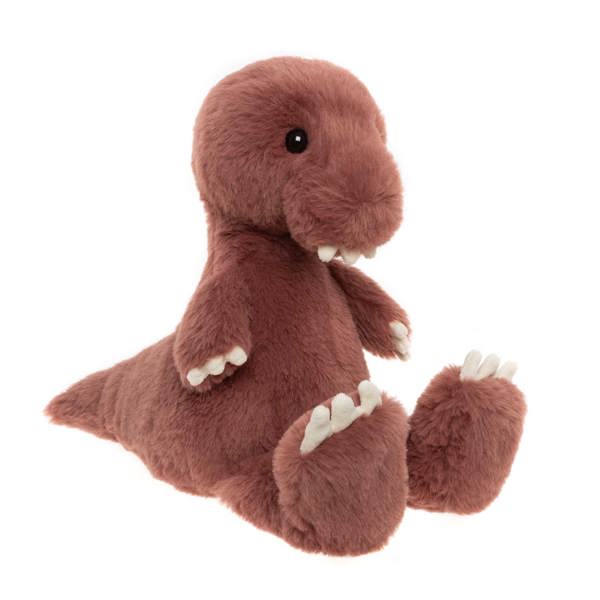 Charlie Bears Tushy Peg T Rex Damson Pink L