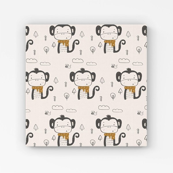 Warren Reed Monkey Forest Canvas