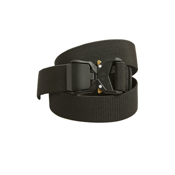 Duke D555 Dale Webbed Tactical Stretch Belt - Black