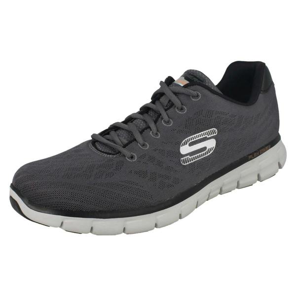 Skechers Mens Skechers Casual Trainer Synergy Fine Tune