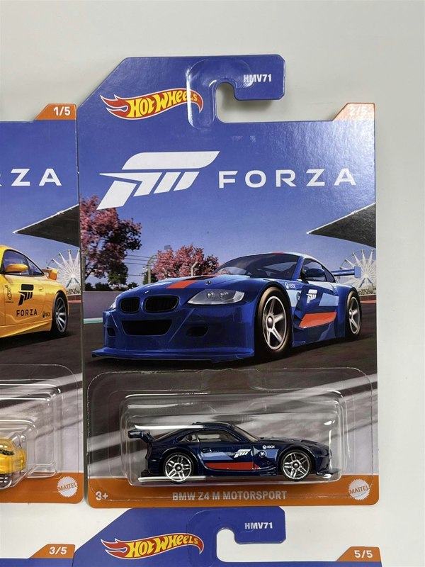 Hot Wheels Forza Set of 4 Cars 1:64 Scale Hot Wheels HMV71 978D