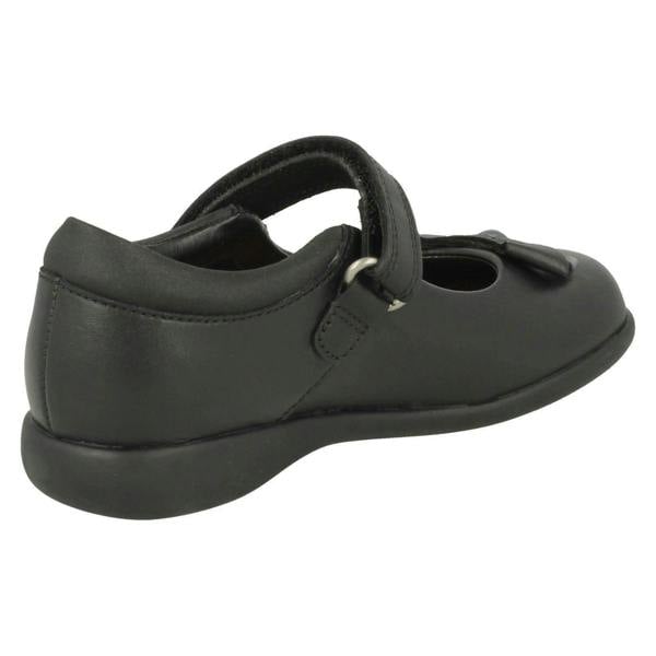 Clarks Girls Clarks Bow Detail School Shoes Prime Skip