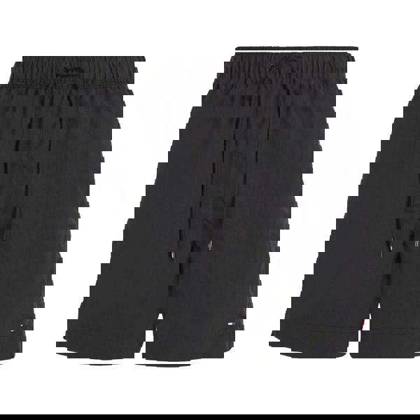 Tommy Hilfiger Mens Essential Logo Swim Shorts - Black