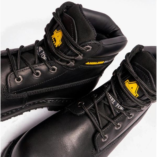 Amblers Safety FS9 Leather Safety Boots in Black