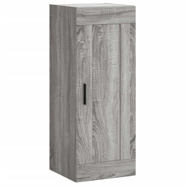 Berkfield Highboard Grey Sonoma 34.5x34x180 cm Engineered Wood
